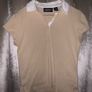 Large Aeropostale Women’s Collared Tee